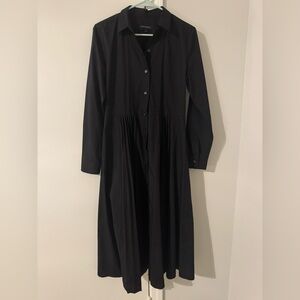 Banana Republic Black Long Sleeve Dress
